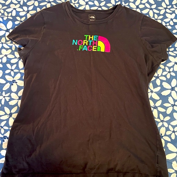 The North Face Tops - Gently used Womens Black North Face T Shirt.